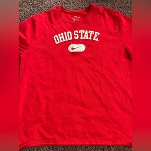 Mens The Nike Tee Athletic Cut Ohio State Buckeyes Short Sleeve Shirt Size 3XL